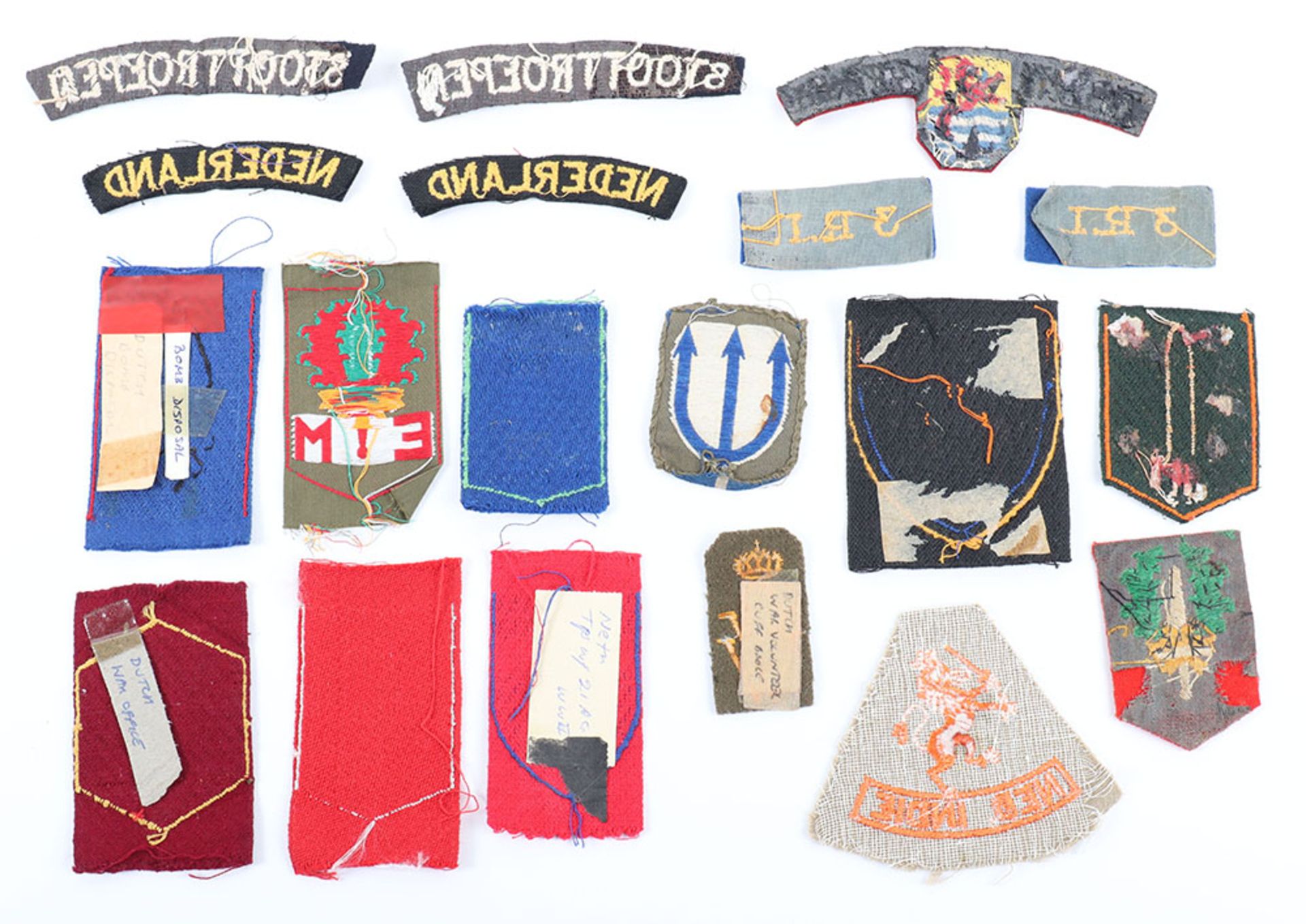 Selection of Dutch Military Cloth Insignia - Image 2 of 2