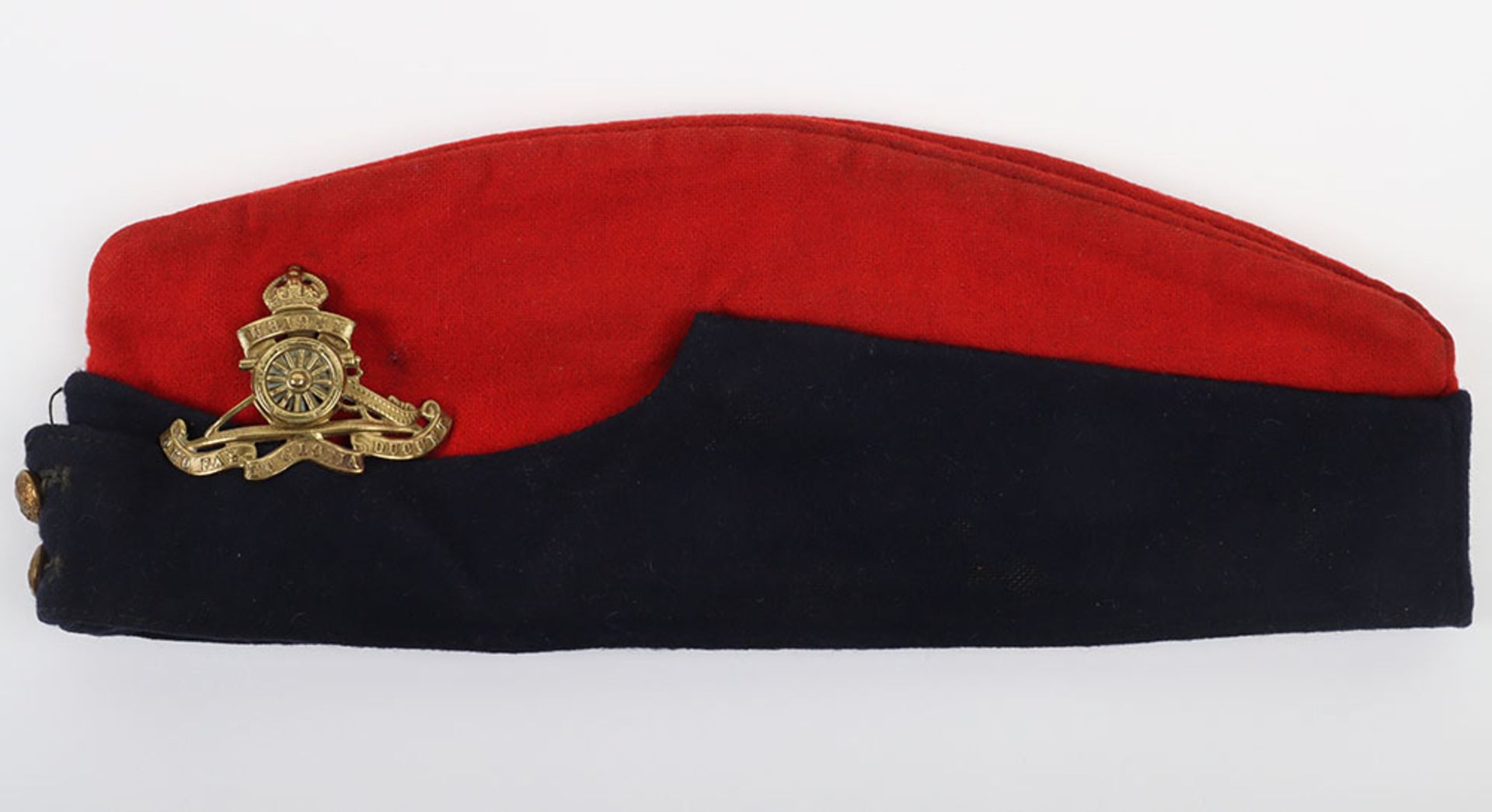 WW2 KRRC Coloured Field Service Cap - Image 6 of 10