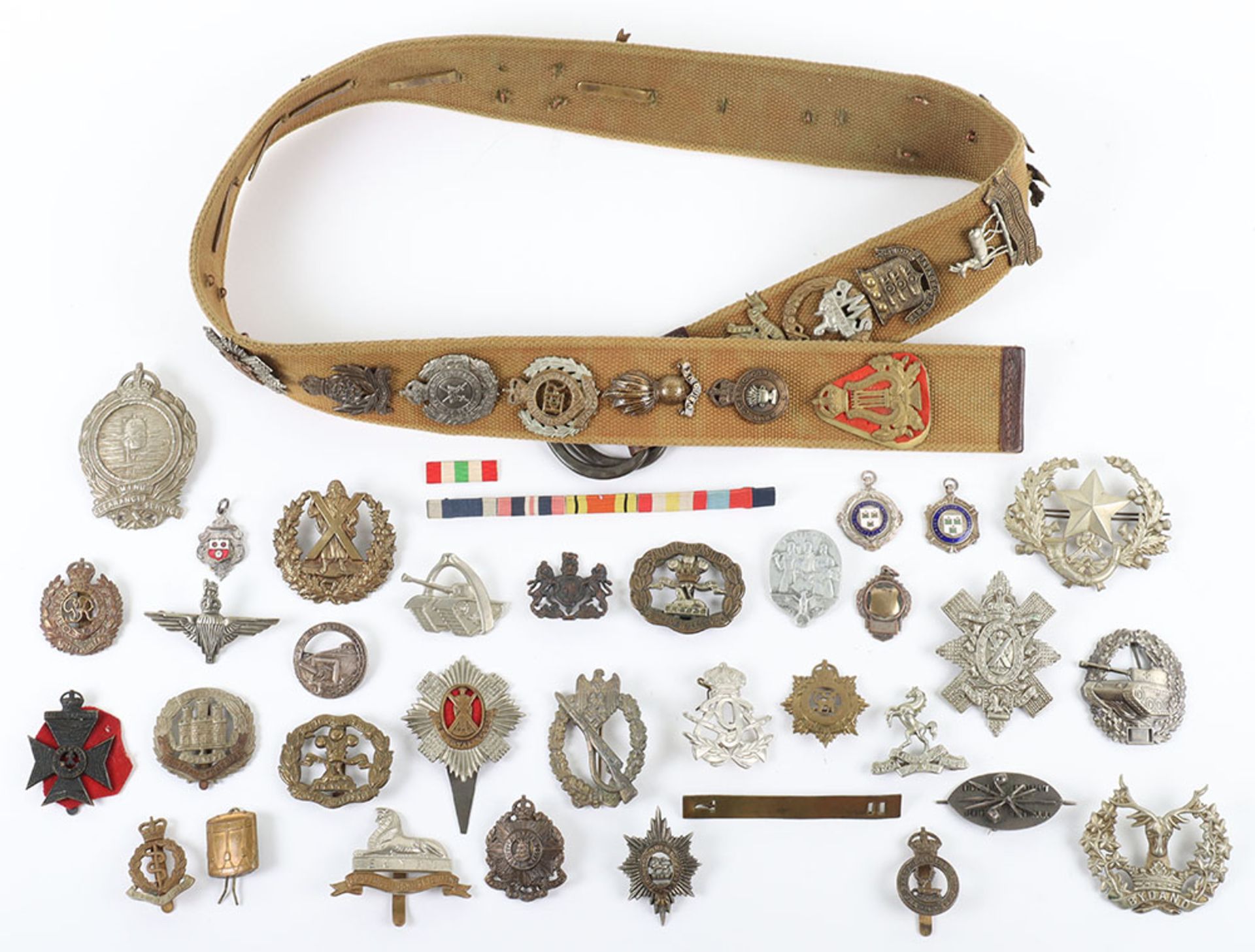 Grouping of British Military Cap Badges - Image 2 of 3