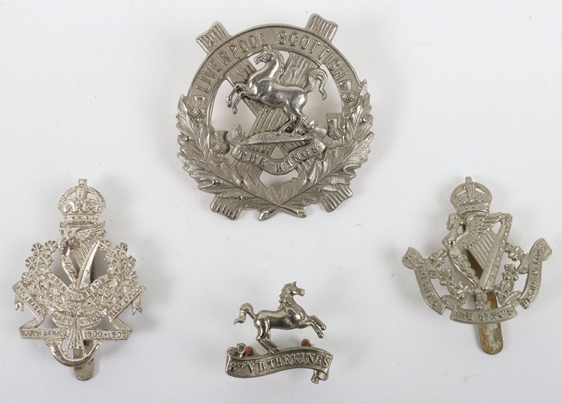 Scarce 8th (Irish) Battalion Kings Liverpool Regiment NCO’s Cap Badge