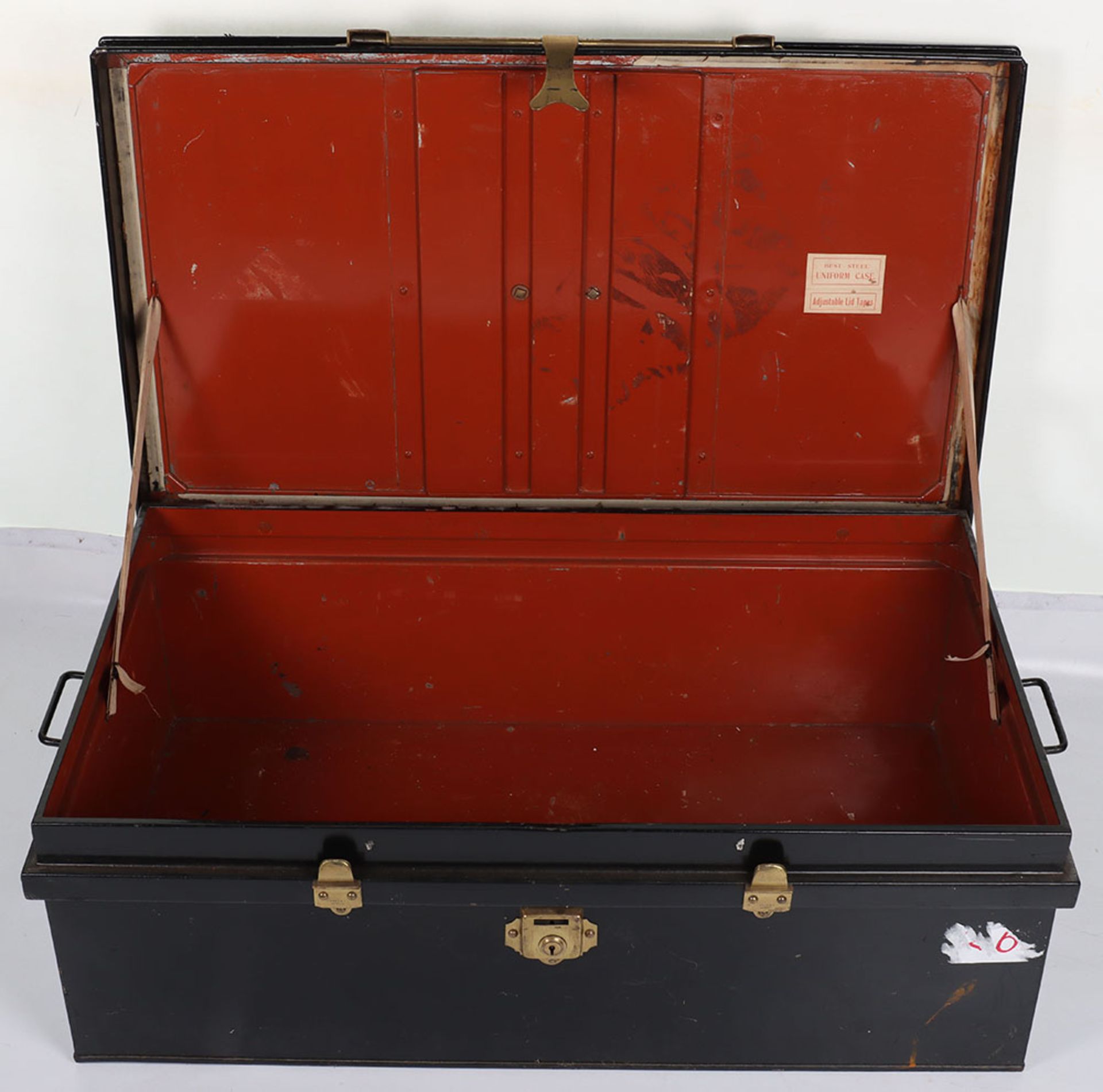 Large WW1 British Military Uniform and Equipment Trunk of Captain F W Smith 2nd South Middlesex Brig - Bild 7 aus 9
