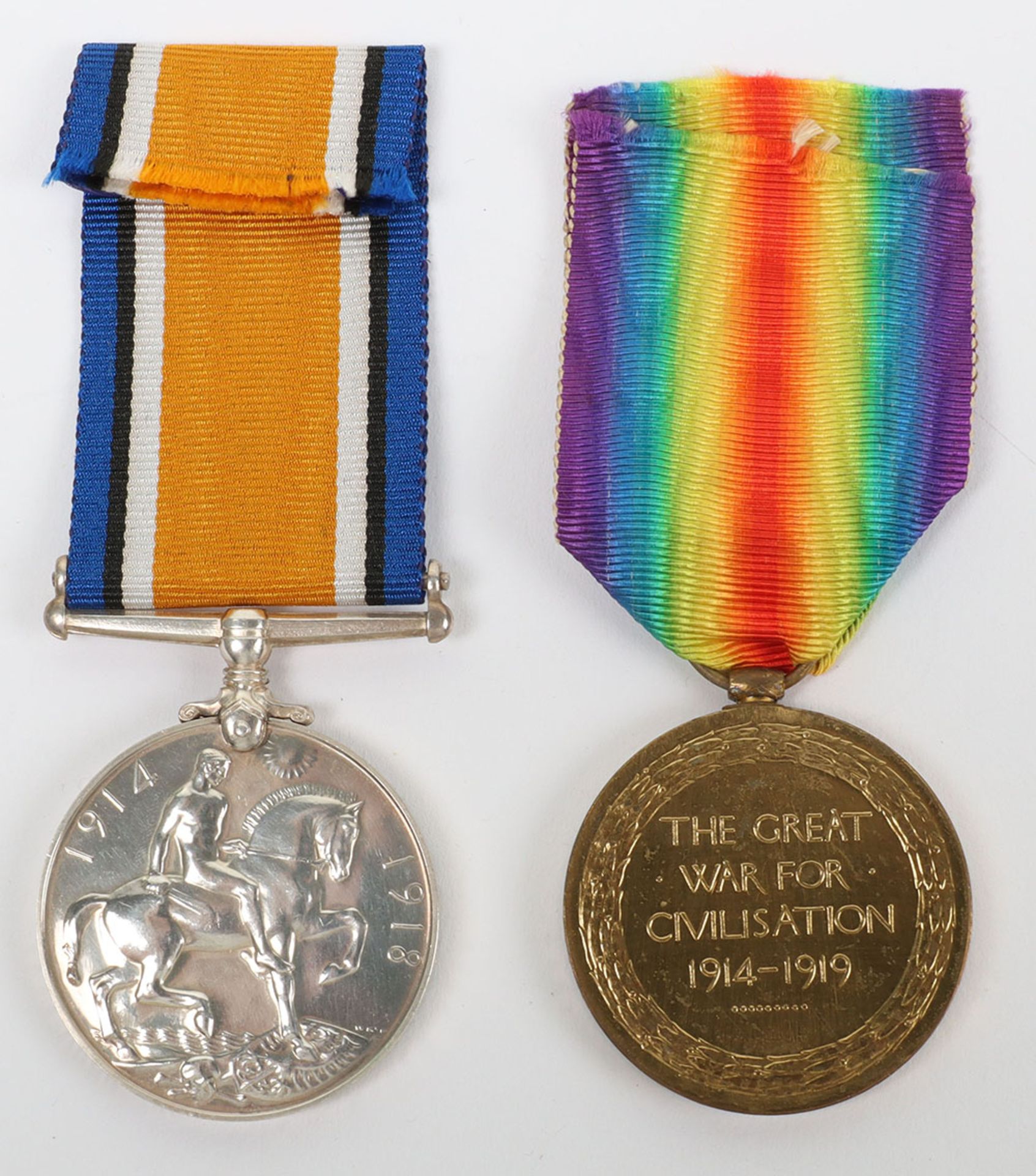 Great War Medals Durham Light Infantry - Image 2 of 3