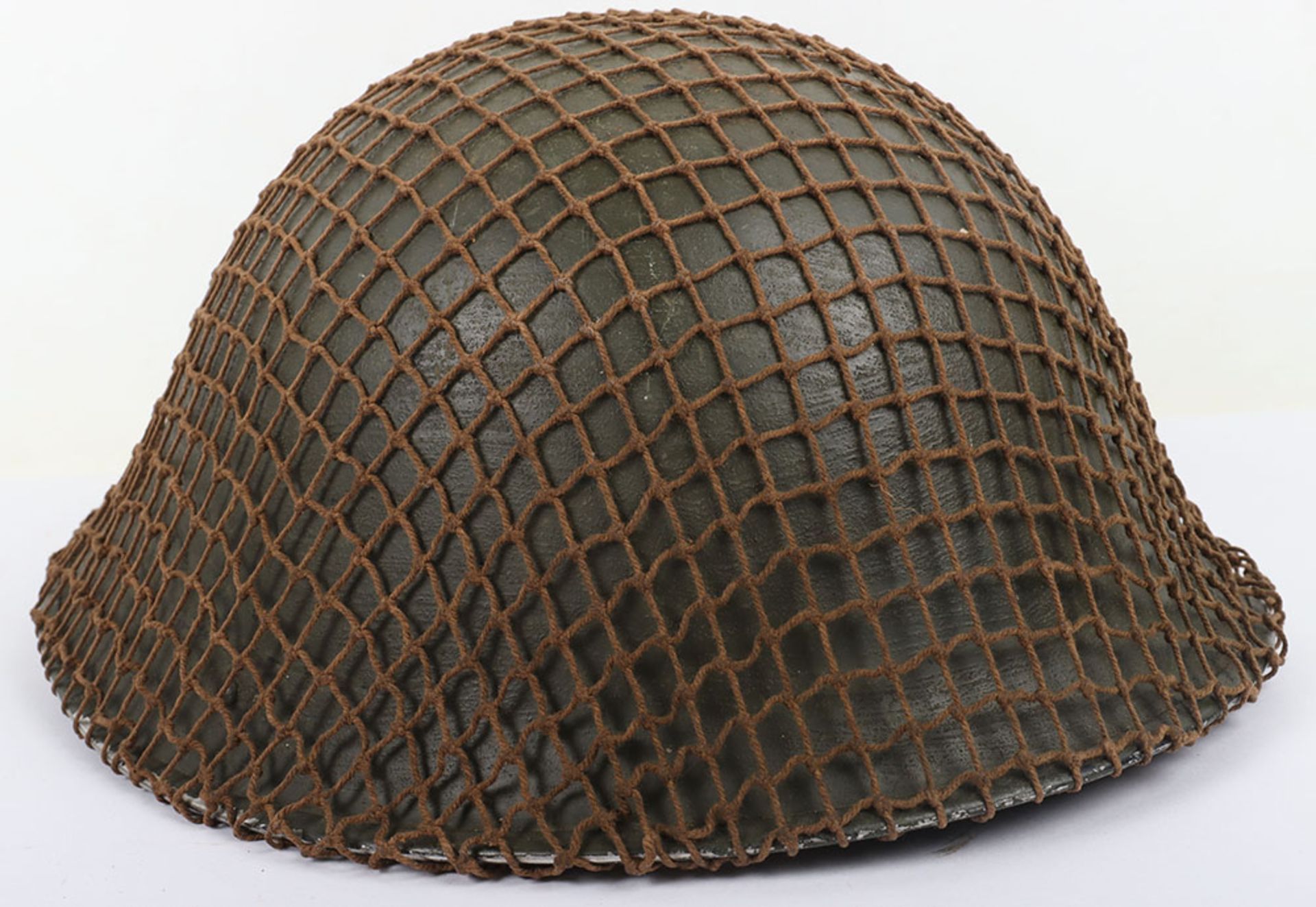 British Post 1945 Military Police Sergeants MKIV Steel Helmet - Bild 13 aus 17