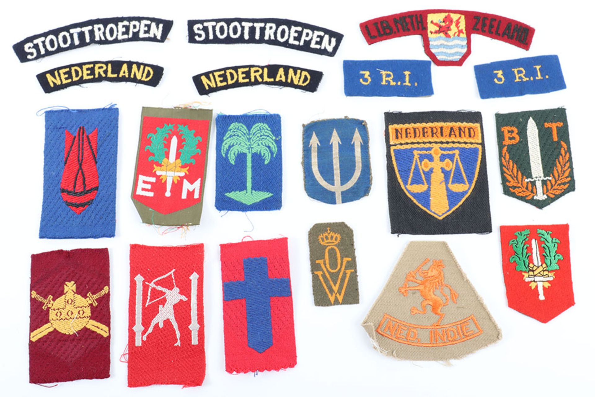 Selection of Dutch Military Cloth Insignia