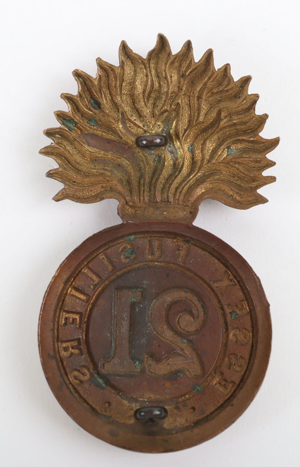 Canadian 21st Essex Fusiliers Busby Grenade 1912-14 - Image 2 of 2