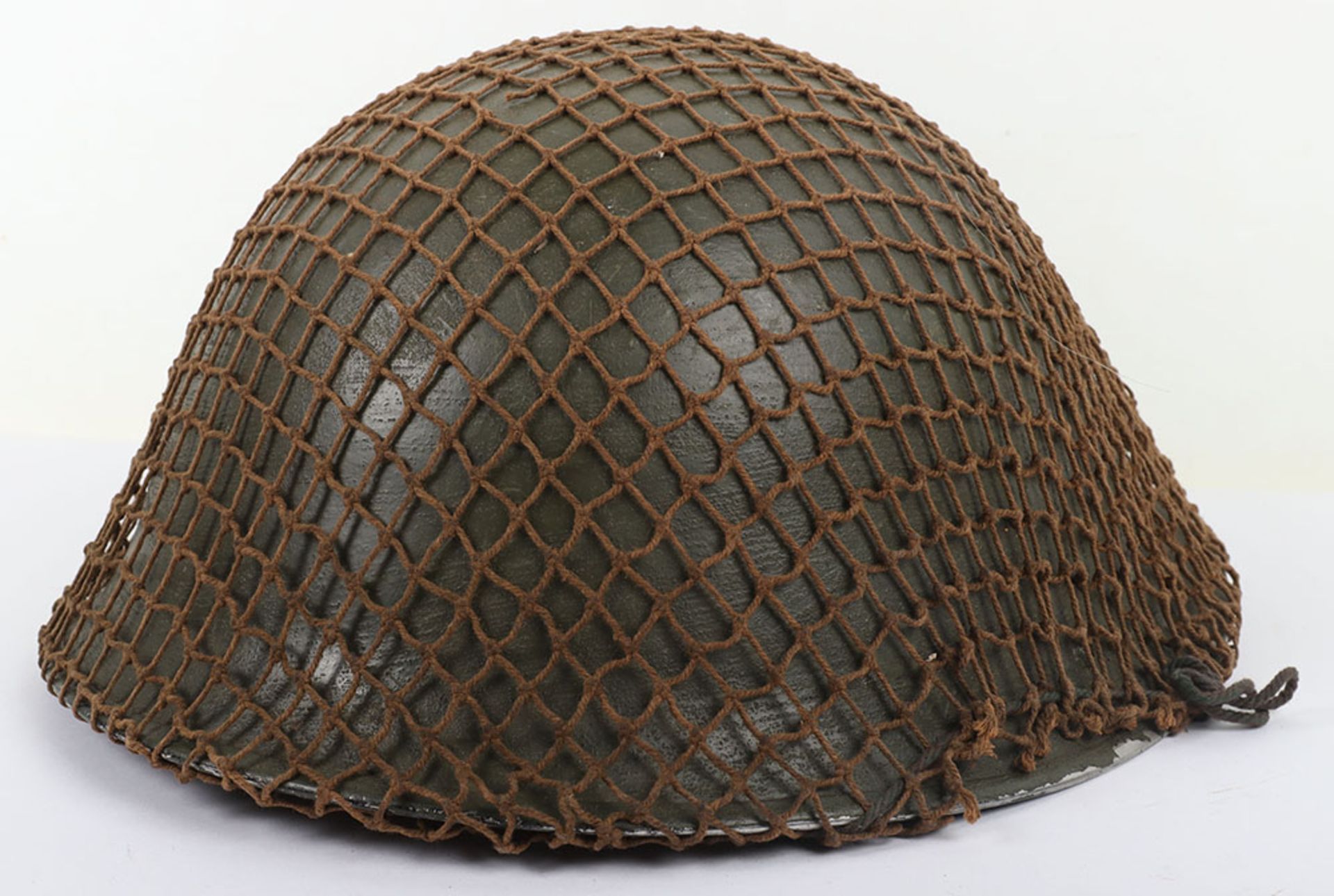 British Post 1945 Military Police Sergeants MKIV Steel Helmet - Bild 12 aus 17