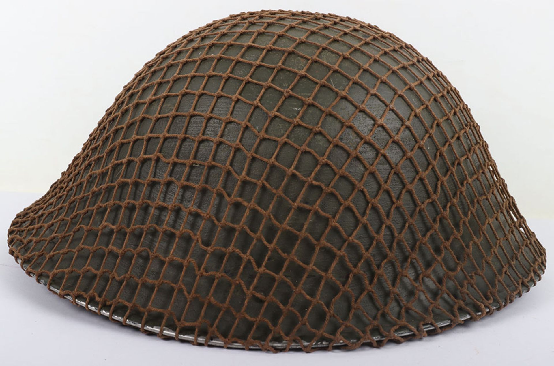 British Post 1945 Military Police Sergeants MKIV Steel Helmet - Bild 14 aus 17