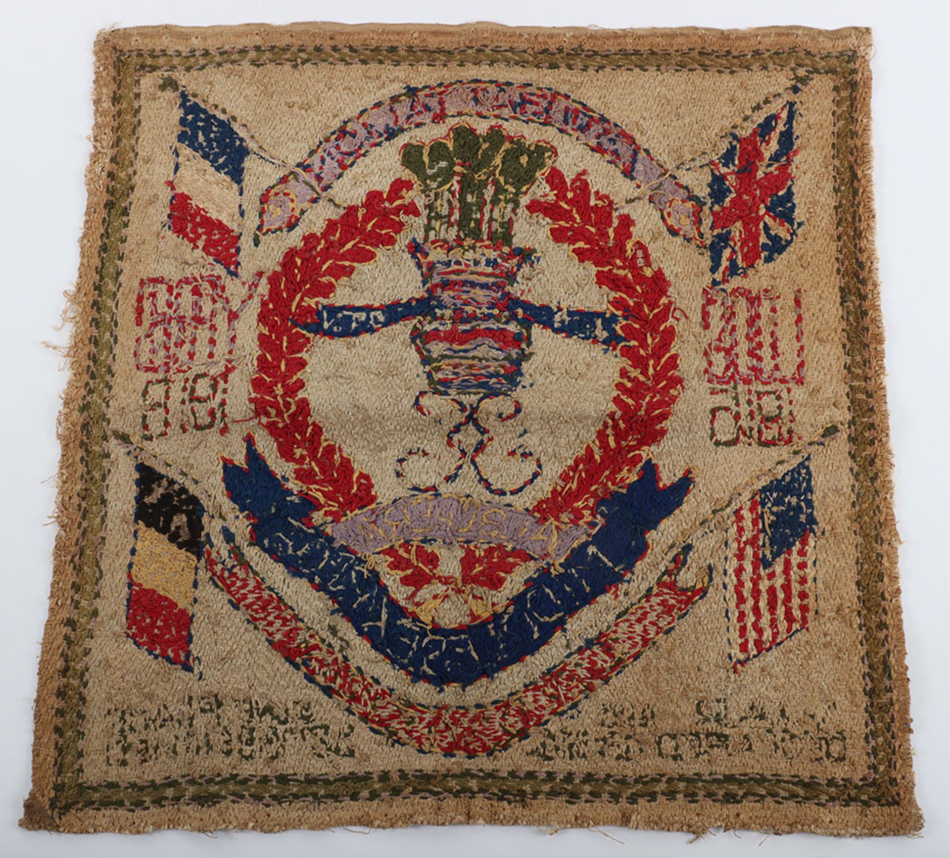 Great War Tapestry of 13th Battalion Middlesex Regiment Interest - Bild 5 aus 5