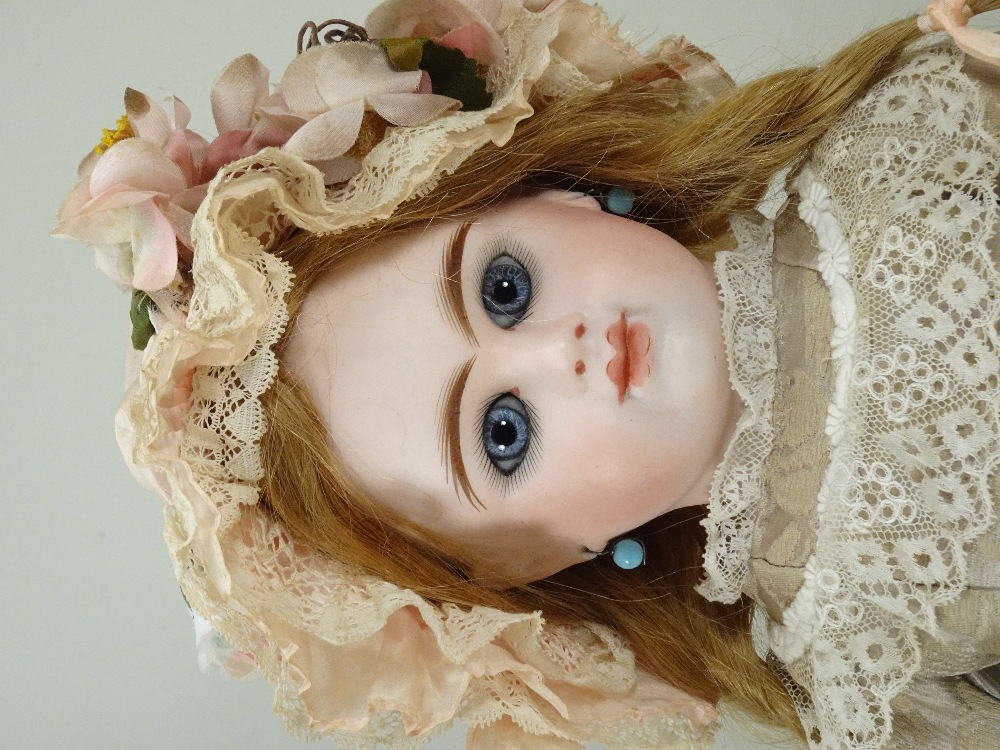 Etienne Denamur bisque head Bebe doll, French circa 1890, - Image 2 of 2