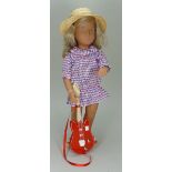 Sasha Trendon Ltd boxed LE Harlequin girl doll, English 1984,