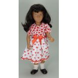 Sasha Trendon Ltd Brunette girl doll, English 1980s,