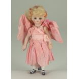 A good all-bisque Mignonette doll in original clothes, French circa 1890,