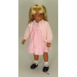 Sasha Gotz No Nose Blonde girl doll, Swiss 1966-67,