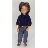 Sasha Trendon Ltd Gregor Brunette boy doll in Denims, English 1967-71,