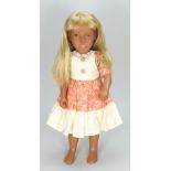 Rare Sasha Gotz Blonde large head girl doll, Swiss 1960s,