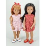 Two Sasha Trendon Ltd girl dolls, English 1980s,