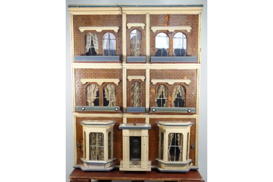 A large and impressive Silber and Fleming Dolls House, German circa 1880, - Image 1 of 16