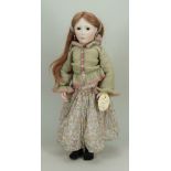 Lynne and Michael Roche collectors artist doll ‘Anna’,