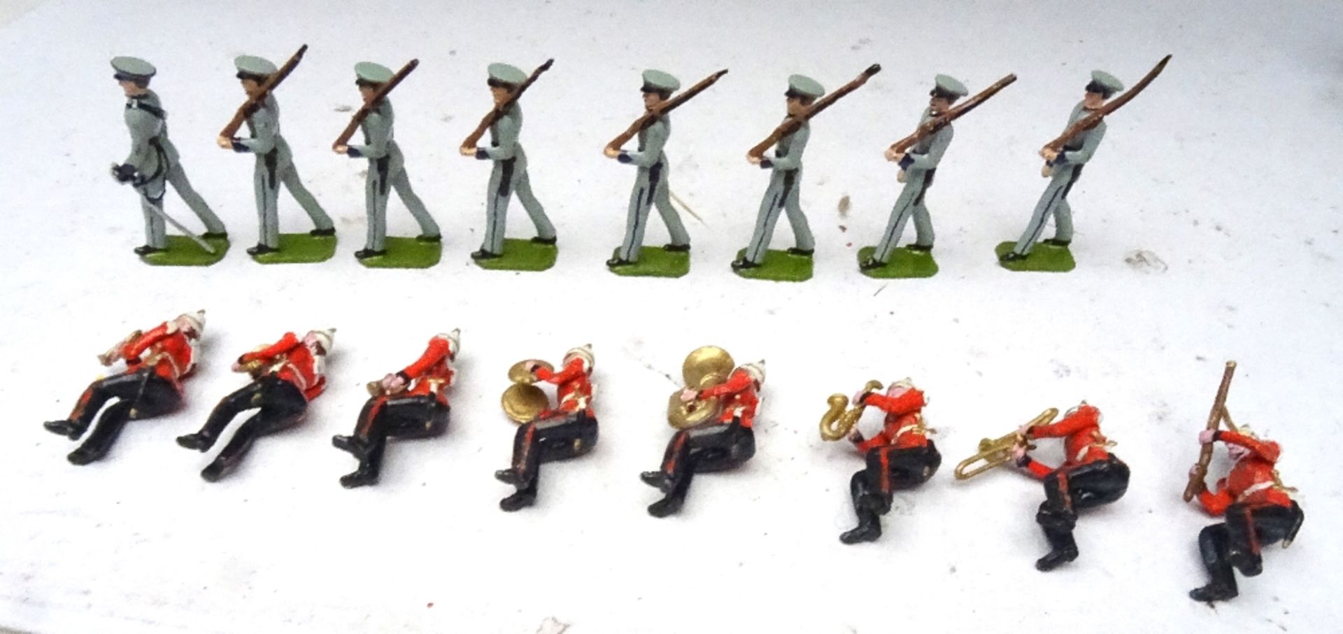 Soldiers Soldiers British and Colonial Forces including US Army Band - Image 11 of 12