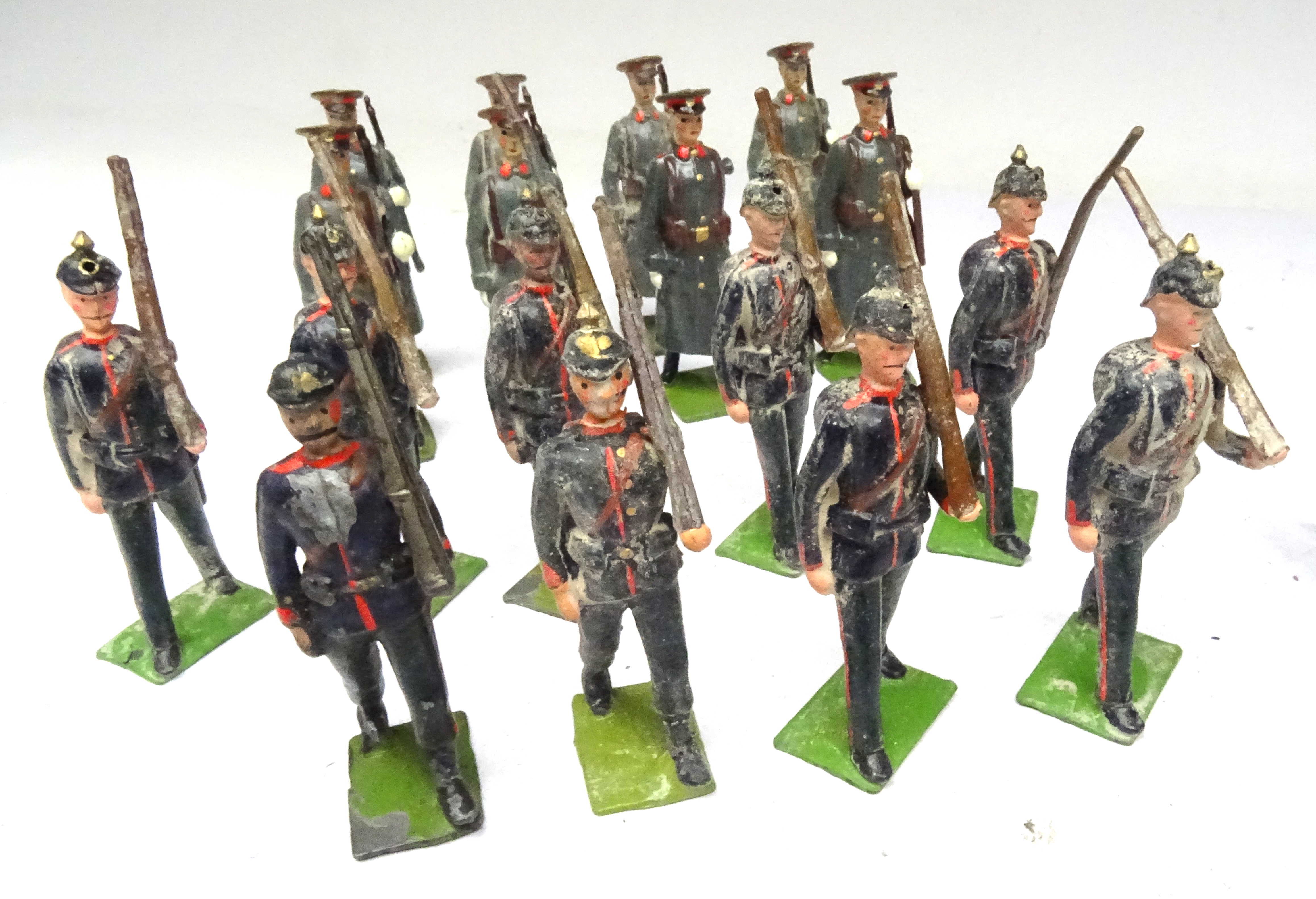 Britains Foreign troops, repainted, Cavalry, Japanese - Image 2 of 2