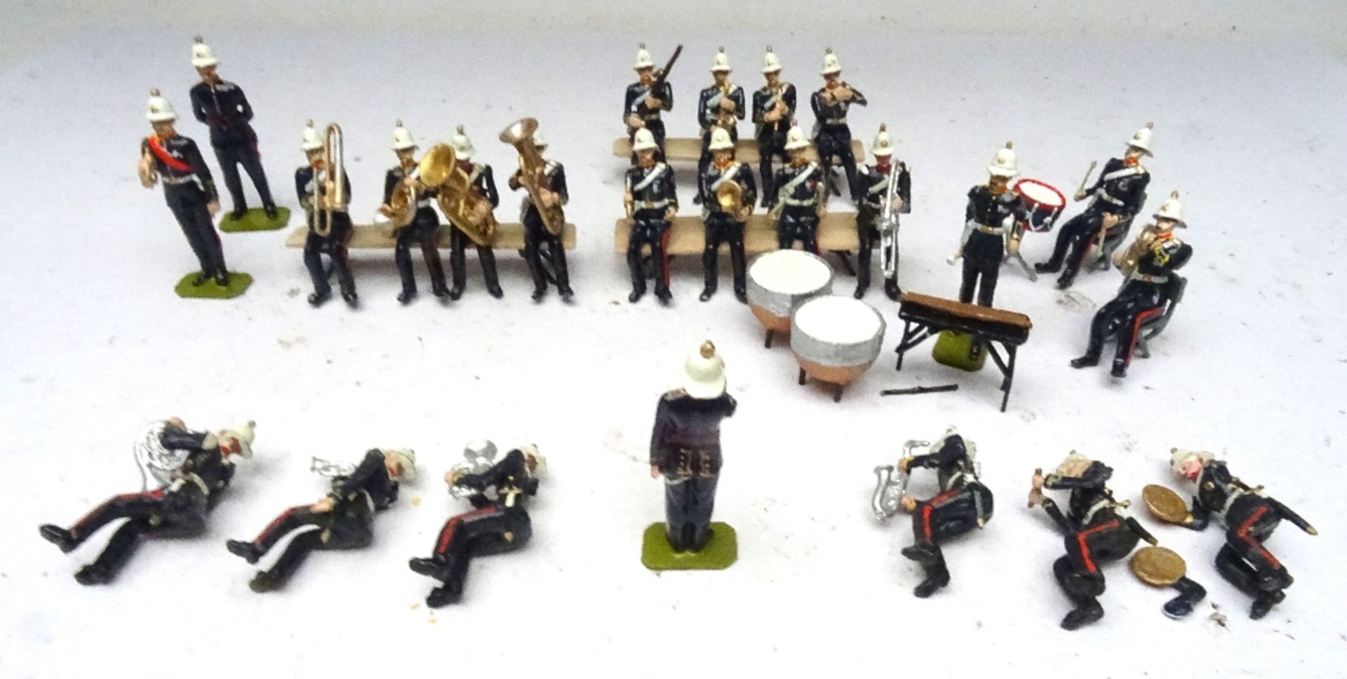 Soldiers Soldiers British and Colonial Forces including US Army Band - Image 10 of 12