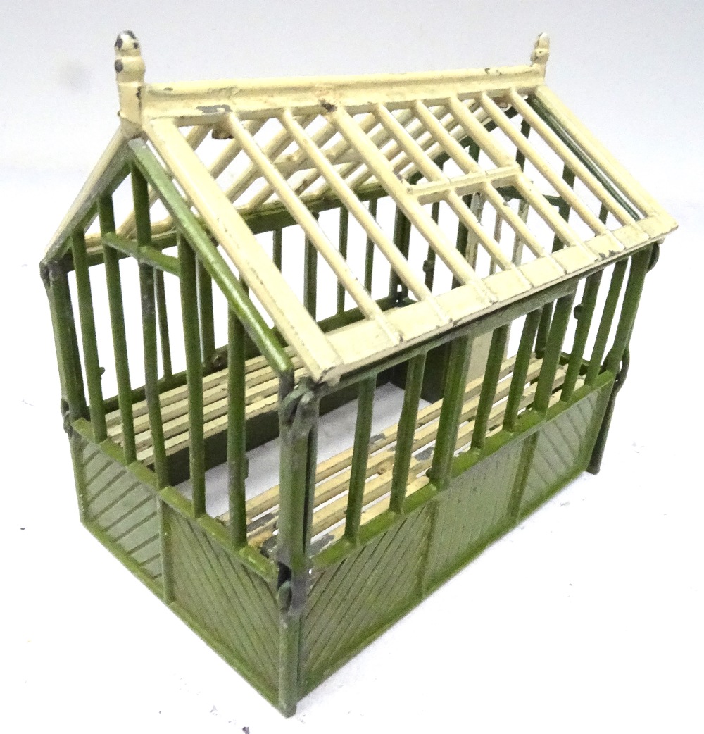 Britains set 053 span roof Greenhouse - Image 3 of 5