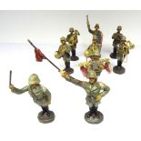 David Hawkins Collection Elastolin 70mm scale RARE German Army Band at attention