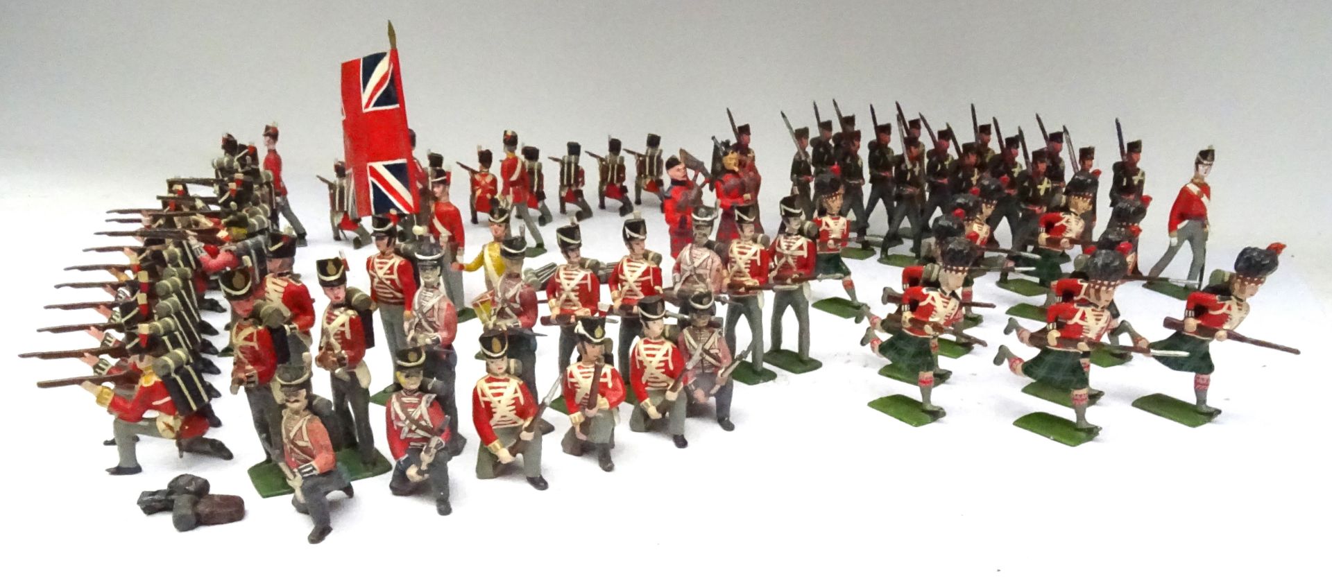 Britains and other conversions to British Napoleonic Infantry - Image 7 of 9
