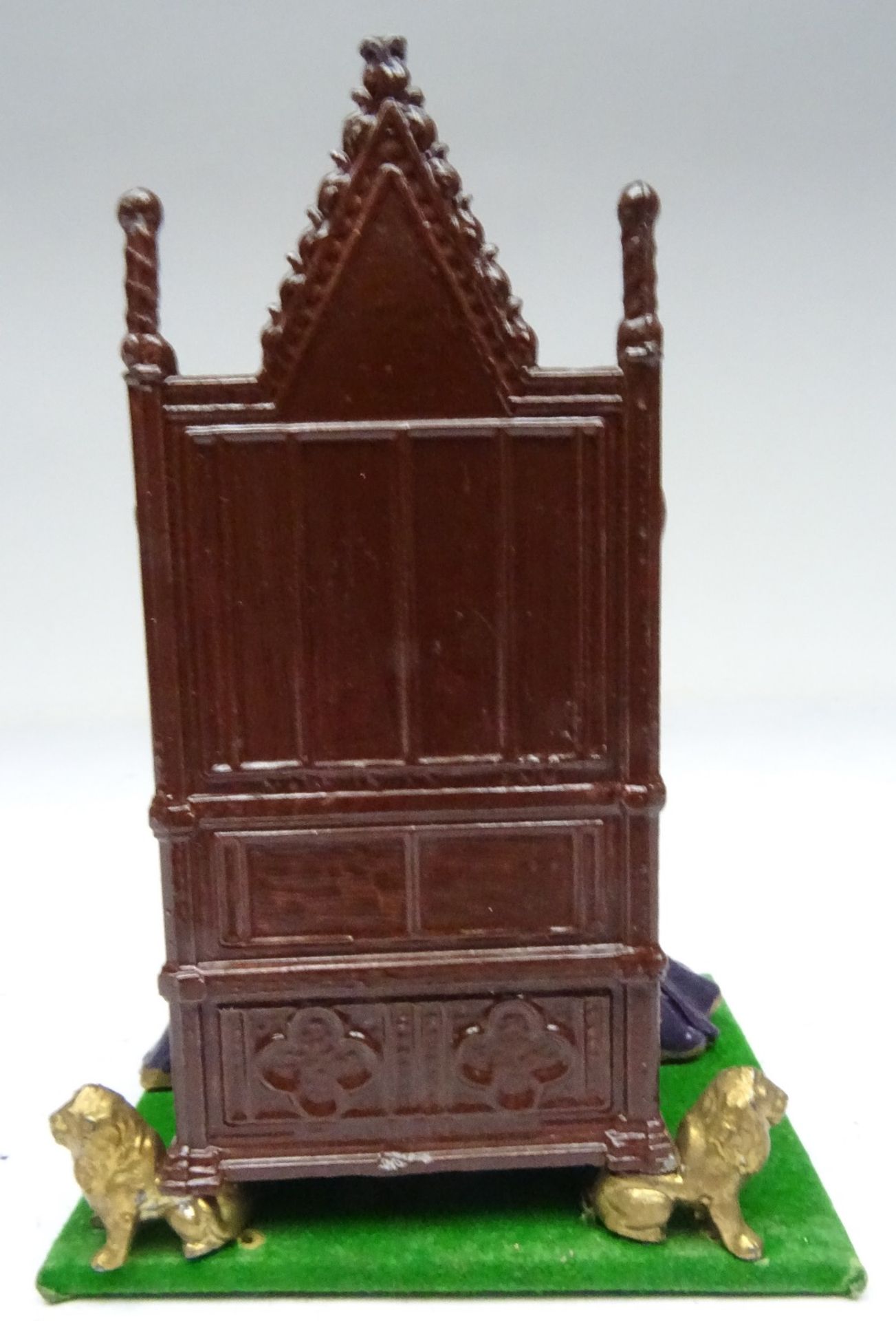 Johillco RARE souvenir figure of King George VI on Coronation Chair - Image 6 of 6