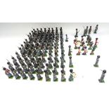 Britains from set 312, Grenadier Guards in greatcoats