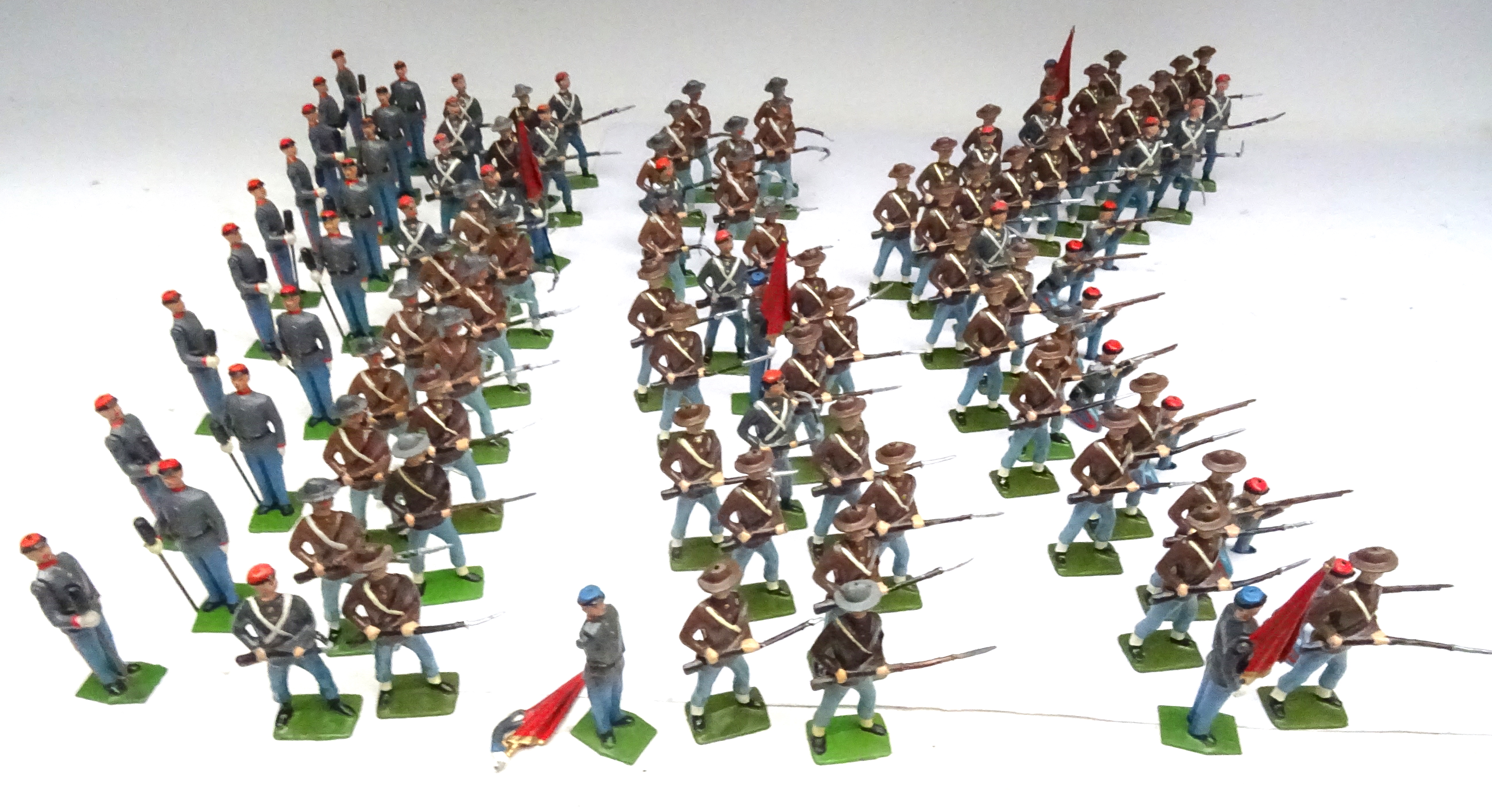 Britains repainted American Civil War - Image 3 of 6