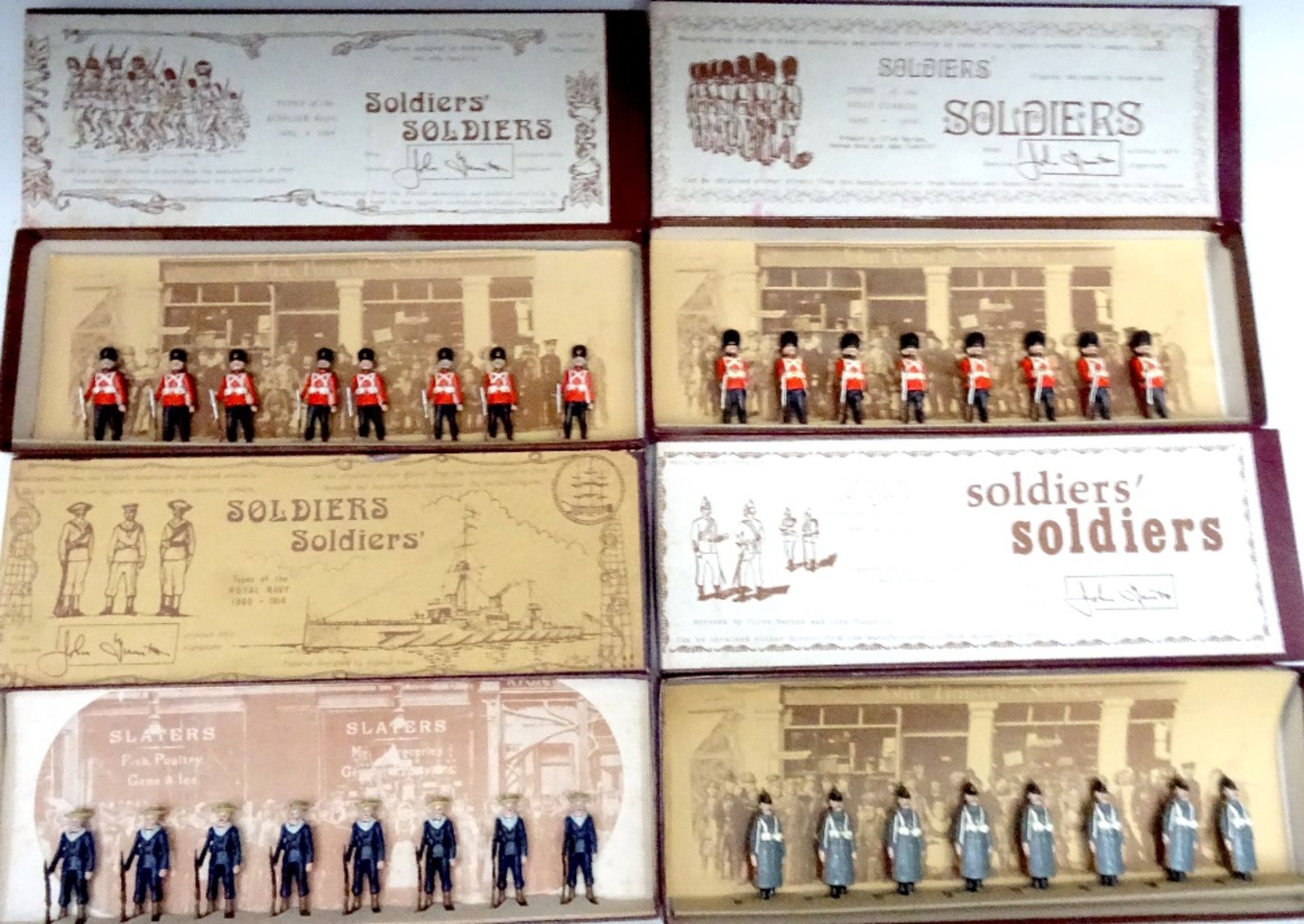 Soldiers Soldiers British and Colonial Forces including US Army Band