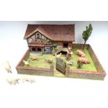 Elastolin 15132 Farmyard with Farmhouse