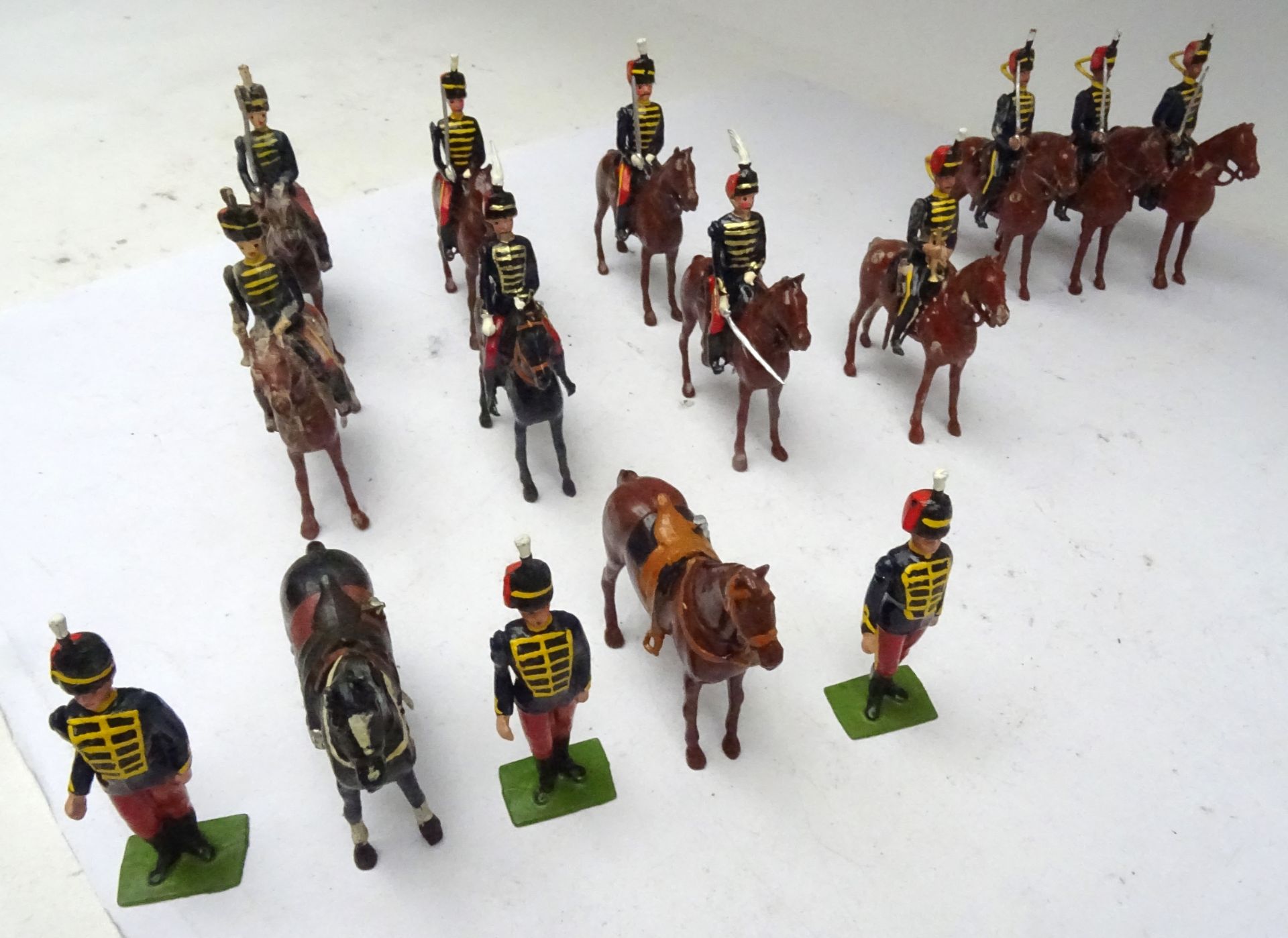 Britains British Hussars at the halt