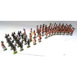 Britains from set 112, Seaforths marching