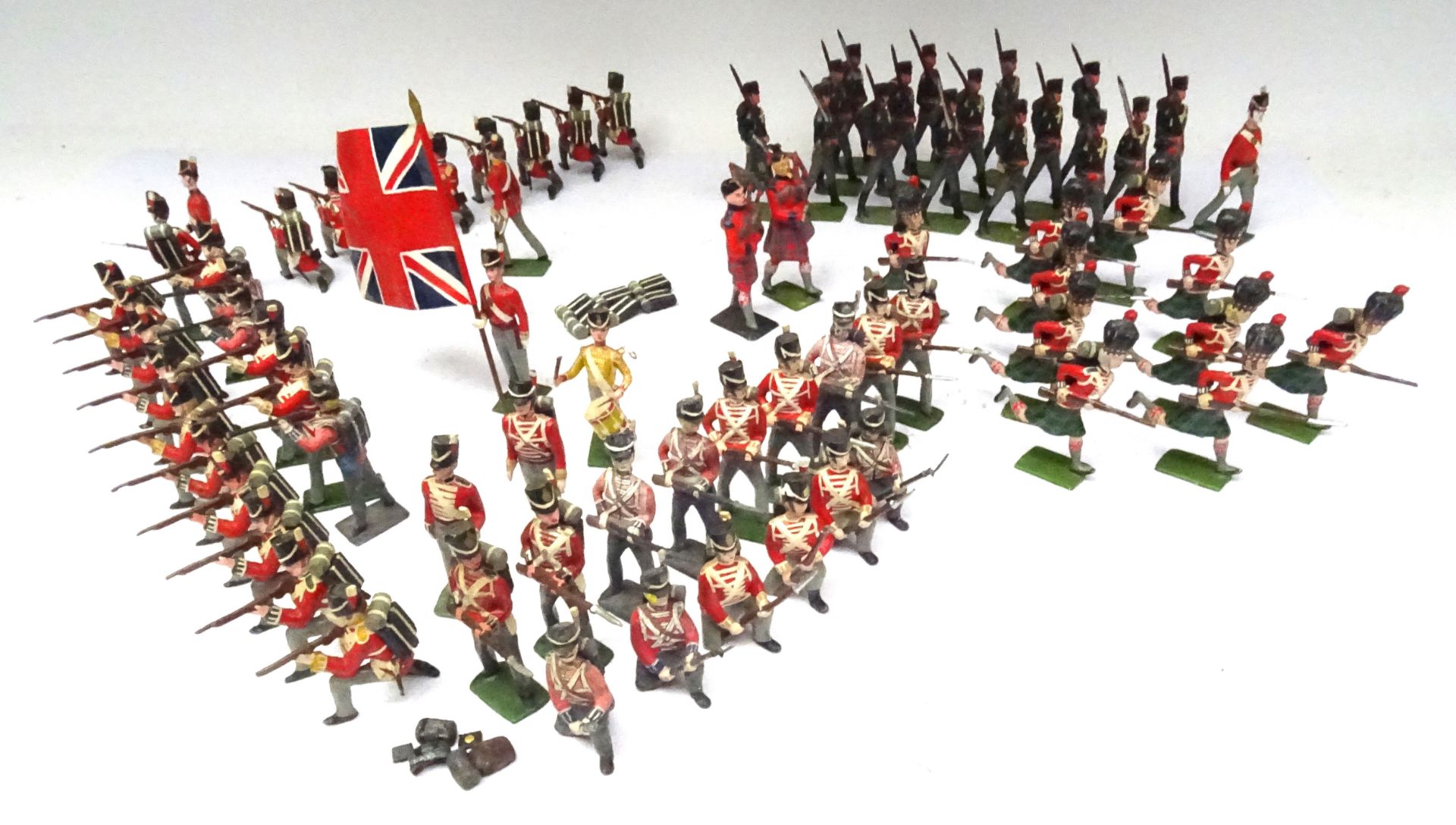 Britains and other conversions to British Napoleonic Infantry