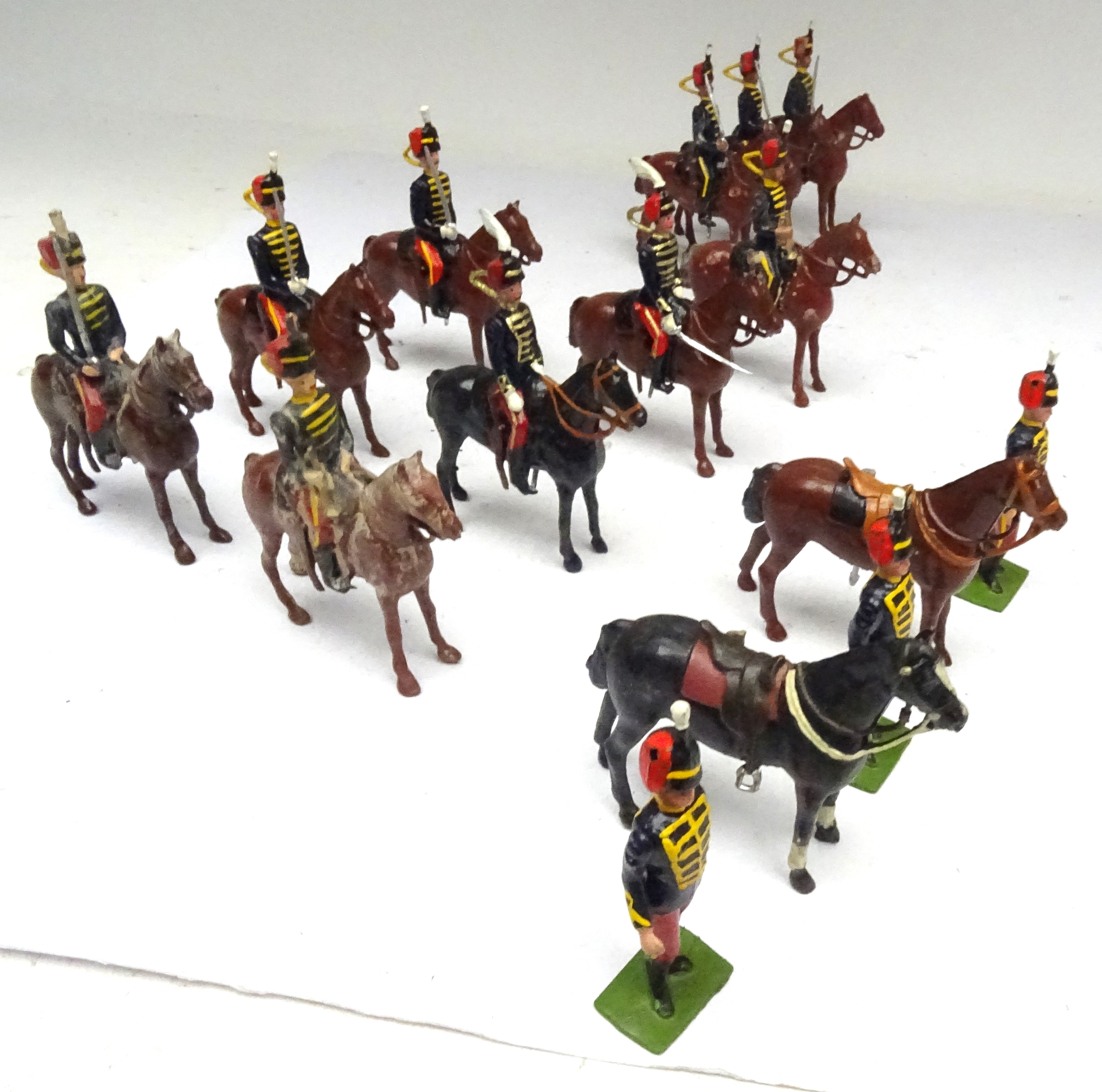 Britains British Hussars at the halt - Image 2 of 3