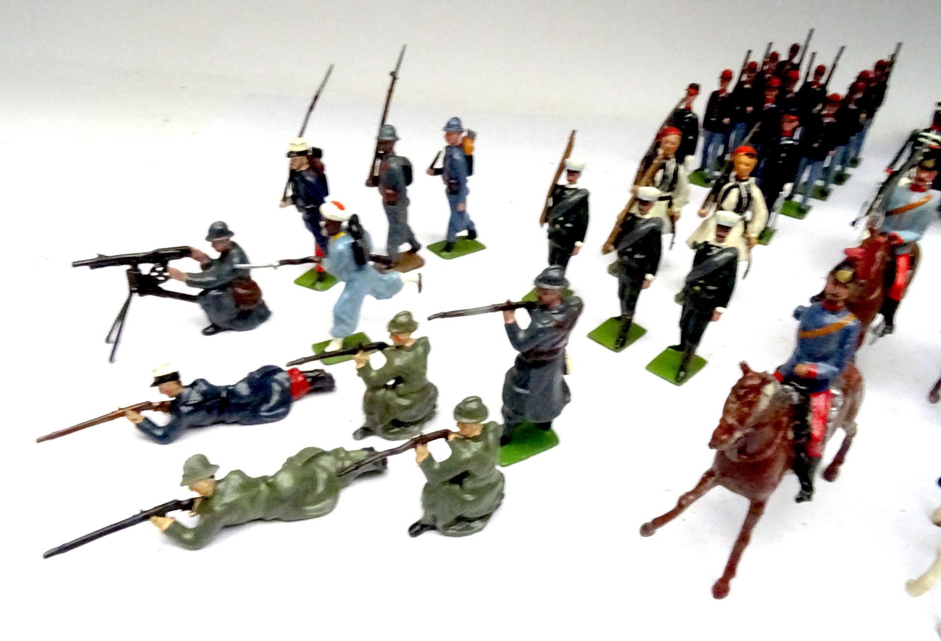Britains Foreign troops, repainted, Cavalry, Austrian Lancers - Image 2 of 11