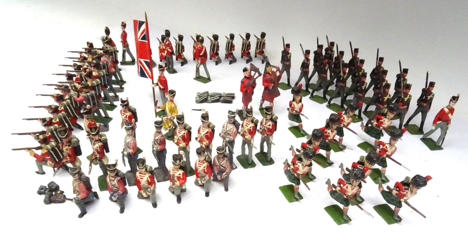 Britains and other conversions to British Napoleonic Infantry - Image 2 of 9