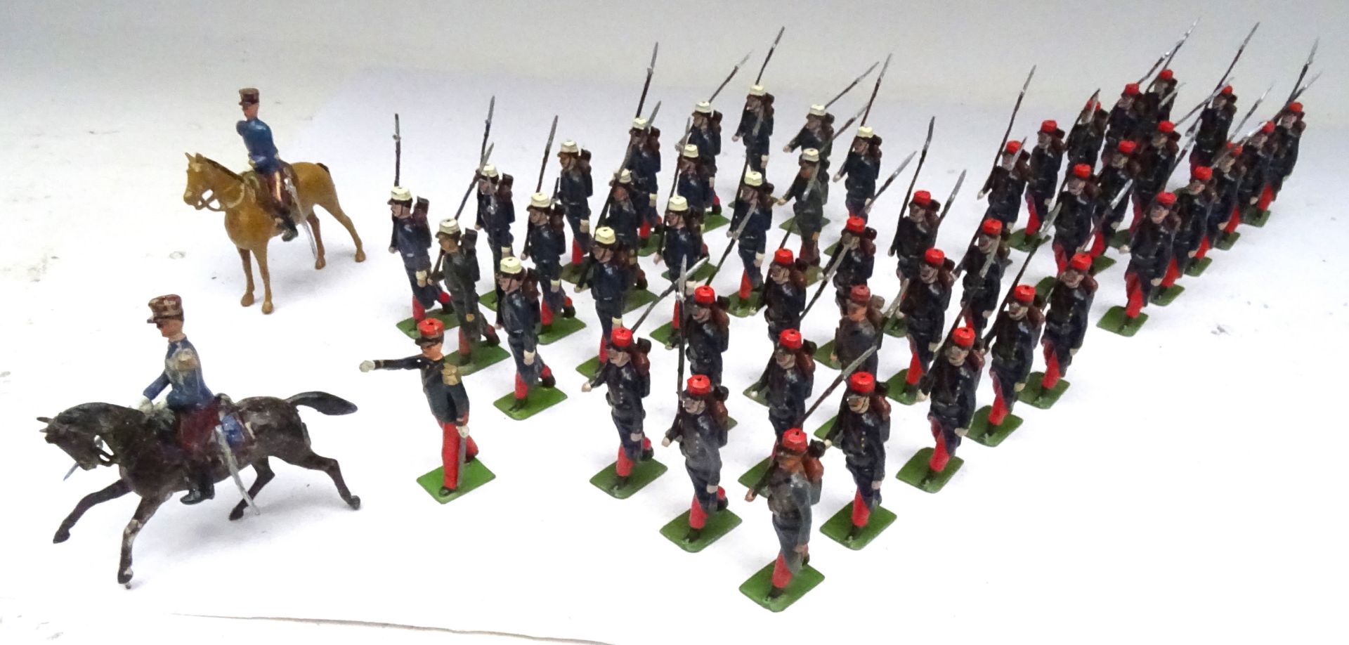 Britains French troops