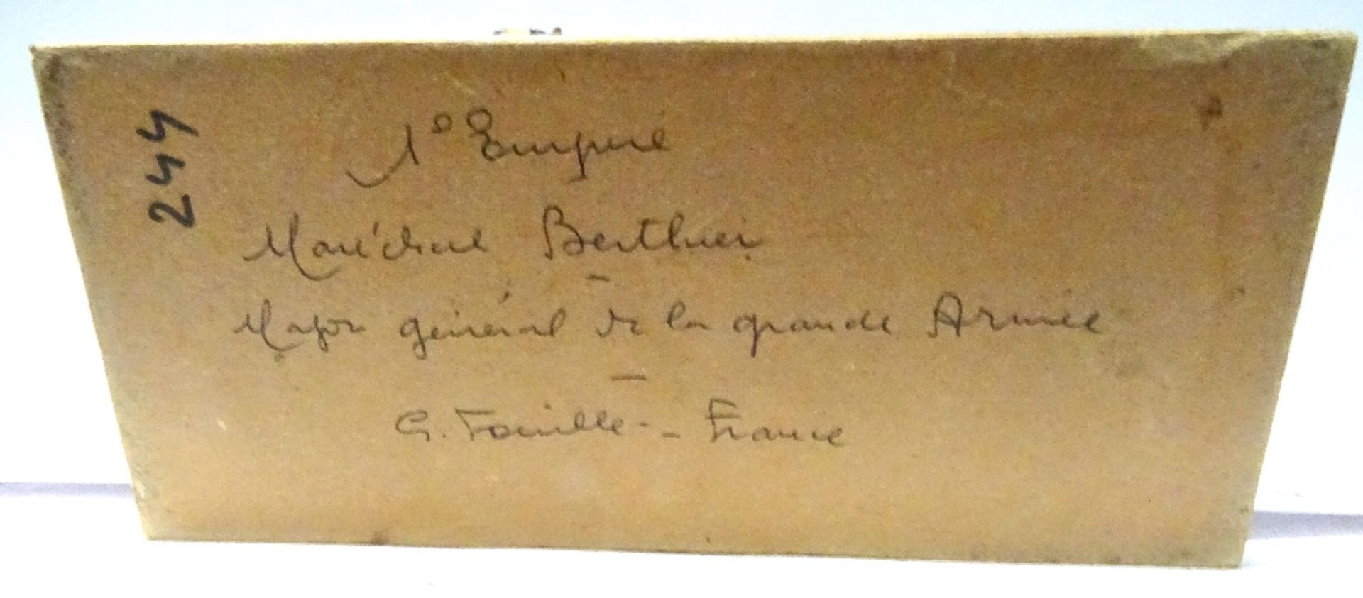 Georges Fouillé figurine of Marshal Berthier - Image 10 of 10