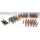 Britains repainted Gordon Highlanders marching