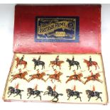 Britains Cavalry Display set 54, 1st Life Guards, 2nd Dragoon Guards and 9th Lancers