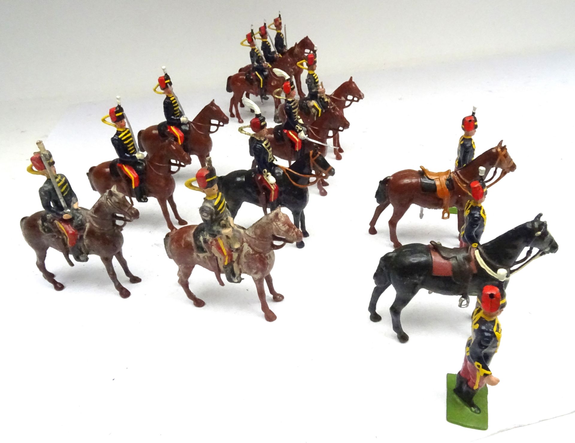 Britains British Hussars at the halt - Image 3 of 3
