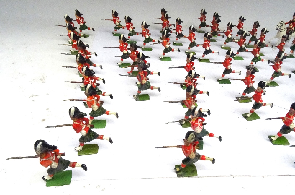 Britains repainted charging Argyll and Sutherland Highlanders - Image 3 of 4