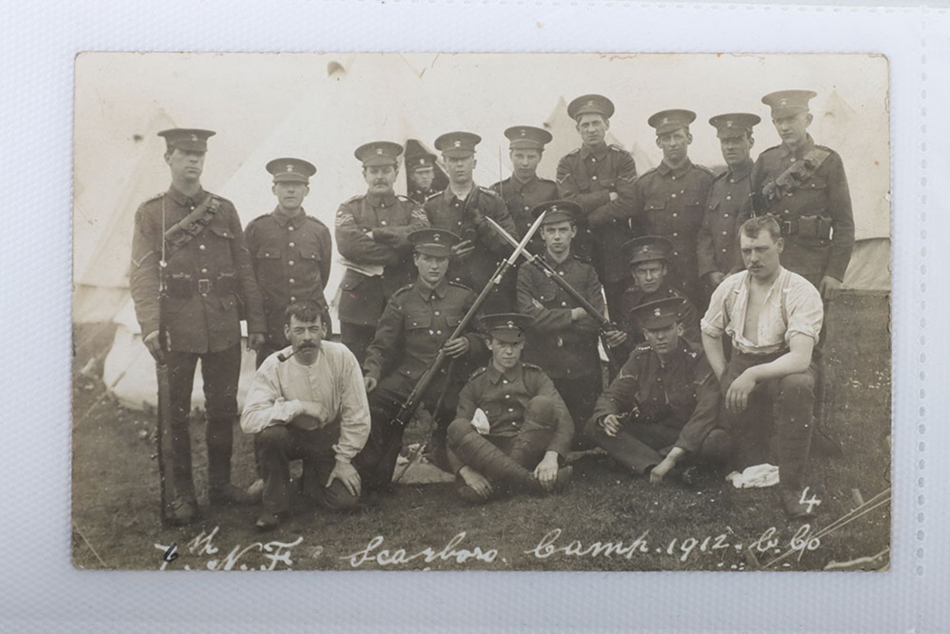 Collection of Mainly Great War Postcard Photographs, Christmas Cards etc - Image 12 of 19