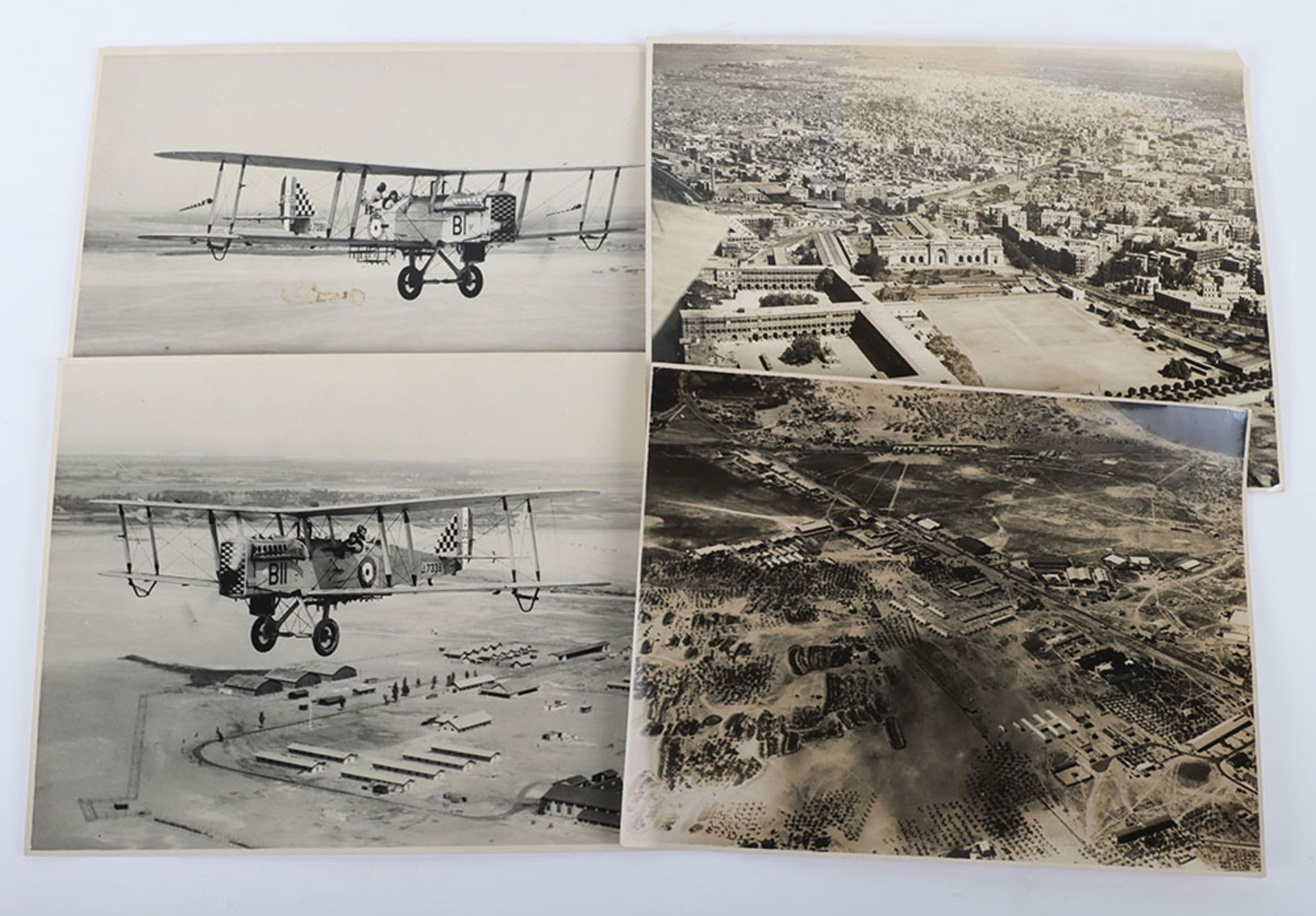 British RAF Squadron photographs Egypt c.1926. - Bild 10 aus 12