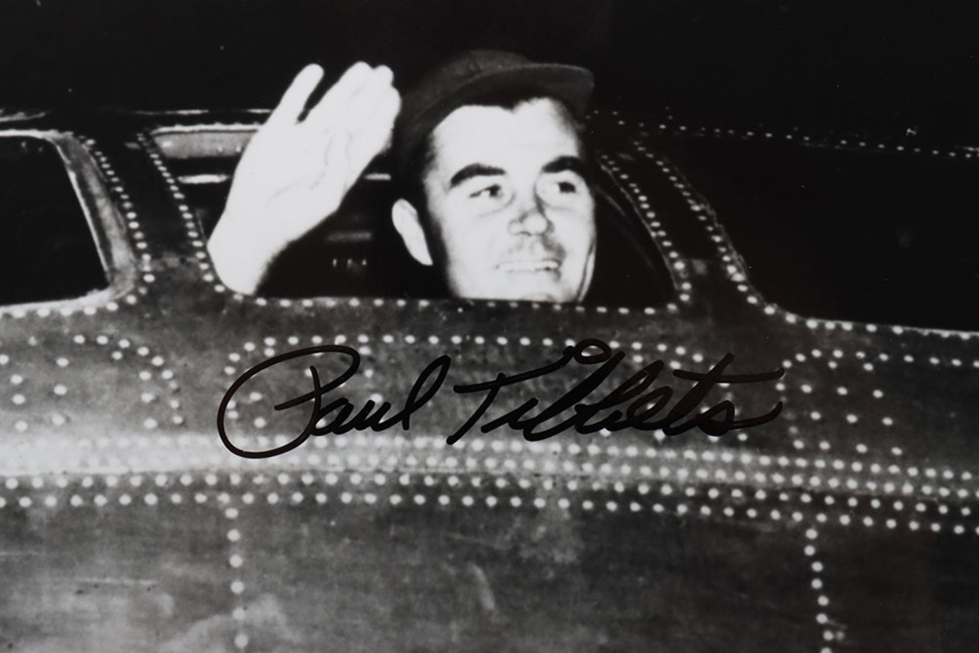 Paul Tibbetts signed photograph - Image 3 of 8