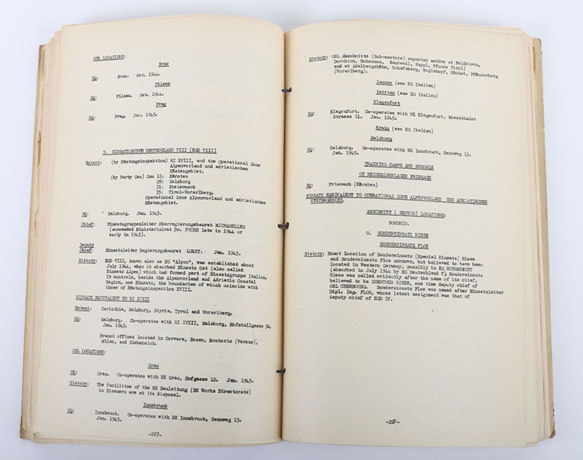 Handbook of the Organisation Todt (O.T.) MIRS London, March 1945. - Bild 4 aus 7