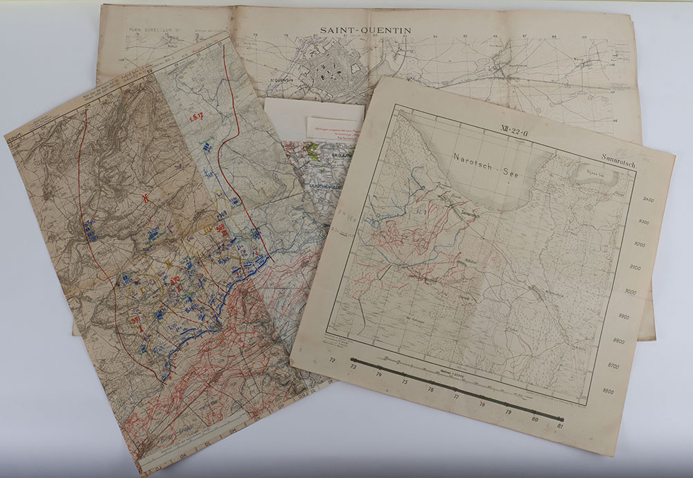 Trench Maps World War One.